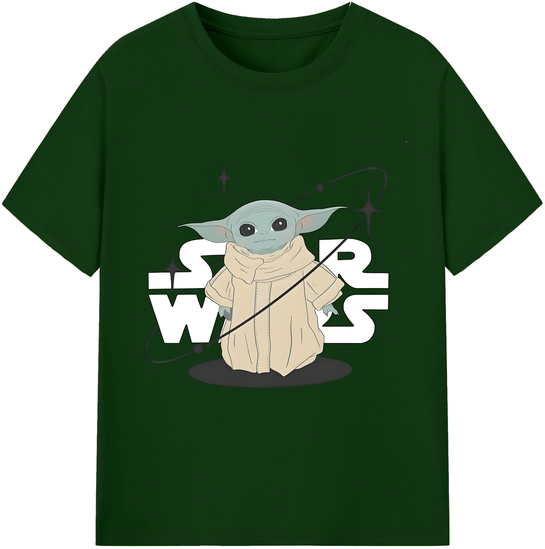 （画像用） スター・ウォーズ Star Wars 綿100％半袖Tシャツ（フロントプリント）